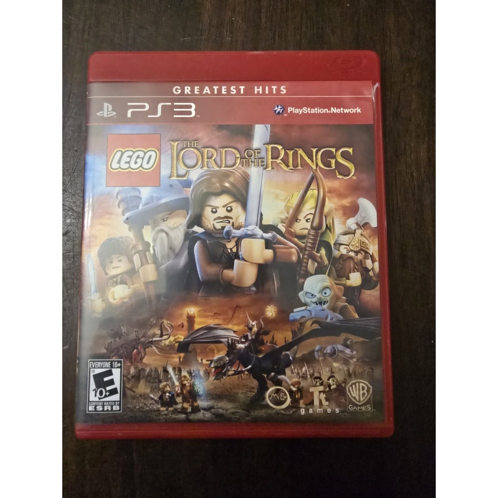 Lego : Lord of the Rings - PlayStation 3 -‎ Greatest Hits - CIB - Tested